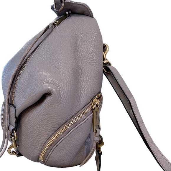 REBECCA MINKOFF mini Julian Pebbled leather Backpack - Picture 6 of 16